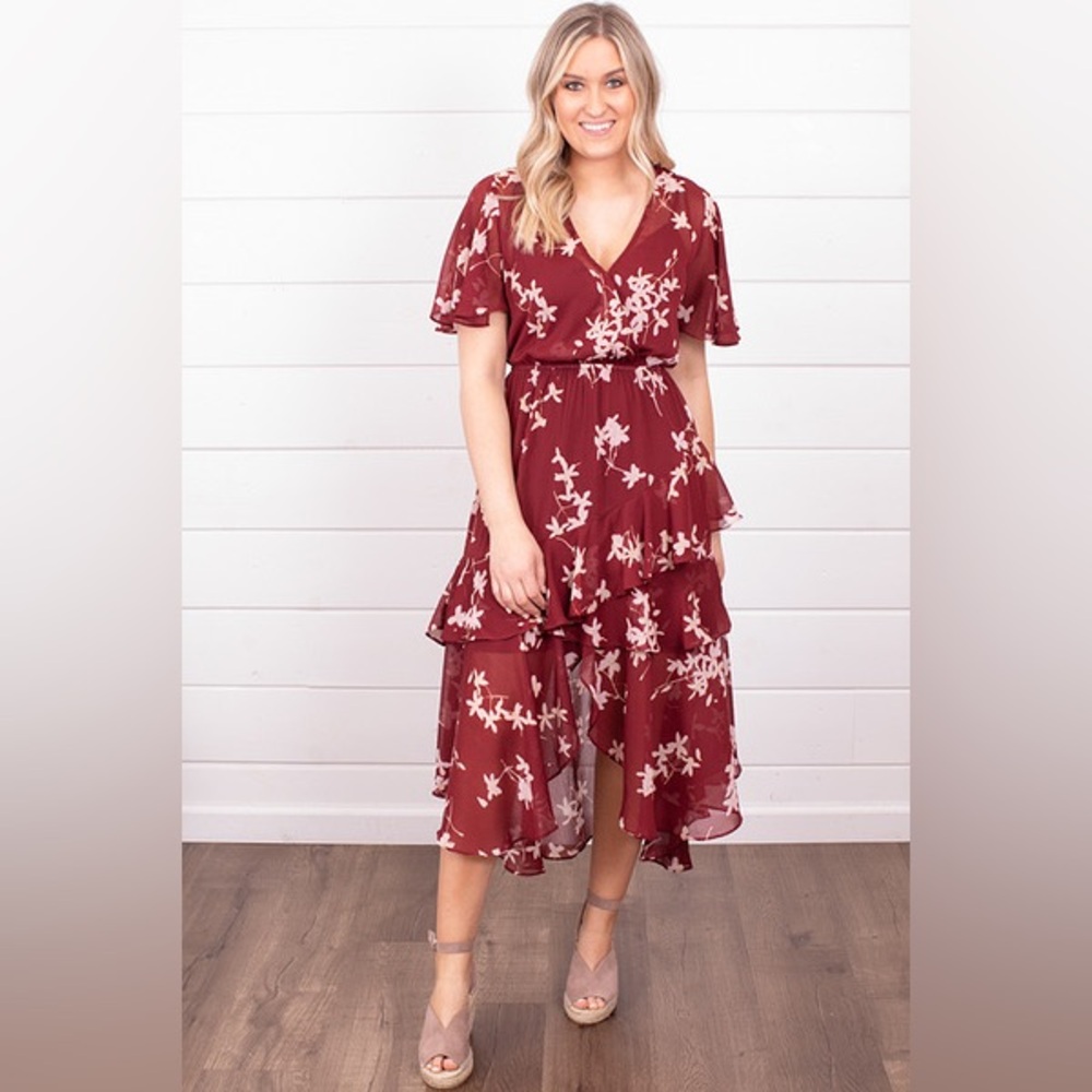 NWT Lovestitch Rosewater Maxi Dress